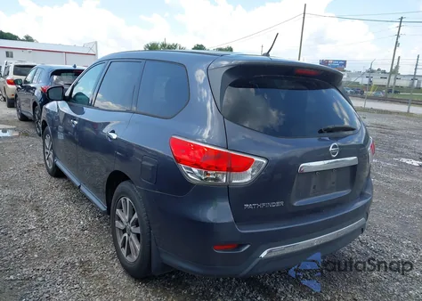 2014 Nissan Pathfinder S из США, поврежденный, VIN 5N1AR2MN7EC678404